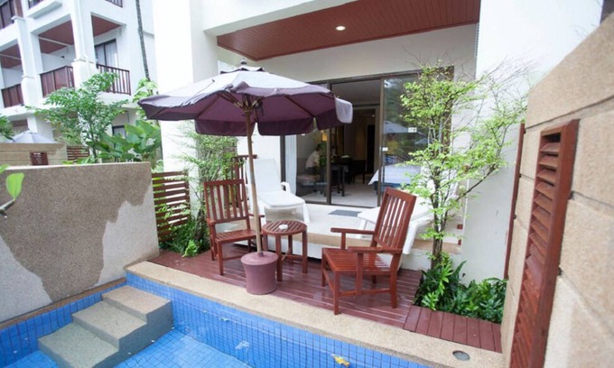 Khao Lak Resort | Pool Access -53 m²/570 ft² | Door Step Pool |Private terrace- PAS#14