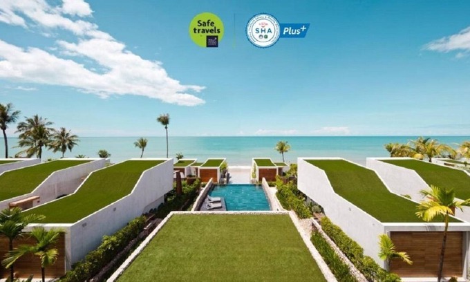 Khuekkhak Apartment | (SHA+)Beachfront Suite with Private Pool (BS4)