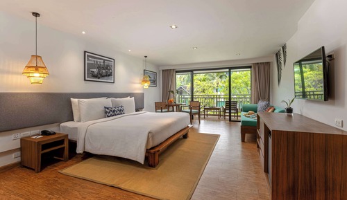 Premier Room, 1 King Bed with Sofa bed, Balcony (Garden)
