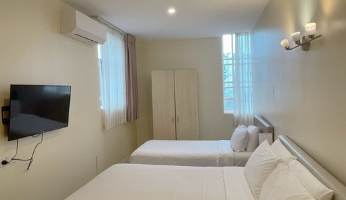 Deluxe Twin Room, Multiple Beds, Kitchenette