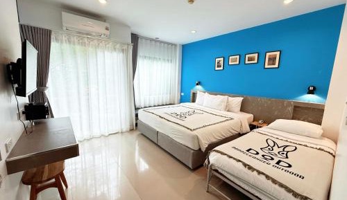 Triple Room with Garden View