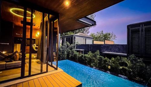 One-Bedroom Duplex Villa with Private Pool