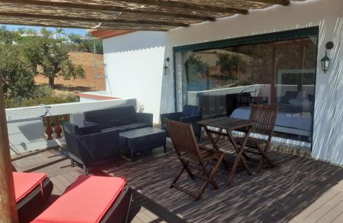 Santo Estevao House | Alojamento local Patudos, Suite com terraço privado