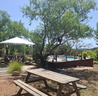 Poco Novo Lodges Loulé Algarve Glampingzelt Family